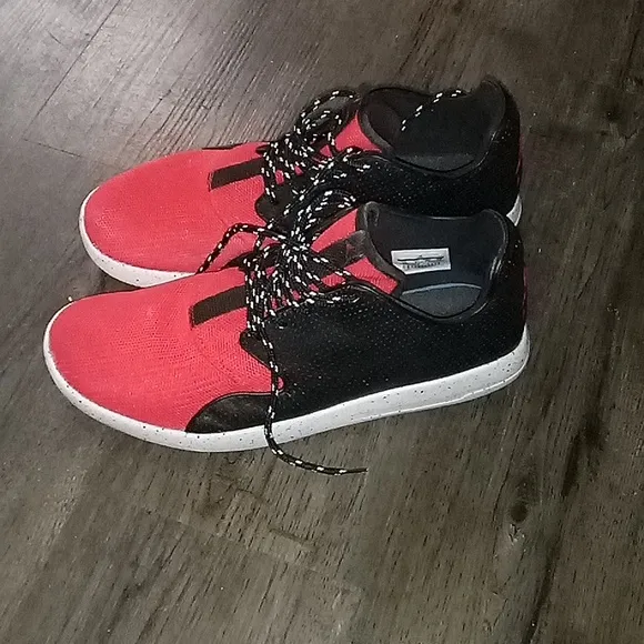 Stylish Air Jordans Red and Black Sneakers