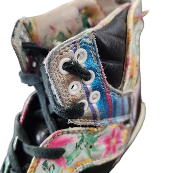 Supra Skytop Men's Chad Muska 001 Pro Model Floral High Top Sneaker Shoe / 10.5