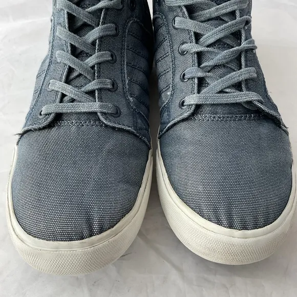 Supra Skytop Muska 001 Hi Top Denim Canvas Sneakers Men’s Size 10.5