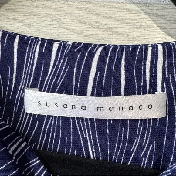 Susana Monaco Sleeveless Printed Dress - Small