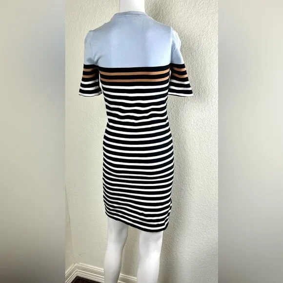 T by Alexander Wang Striped Knit Dress