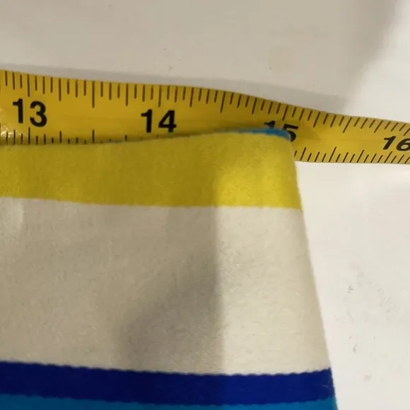 TALBOTS MULTICOLORED STRIPED SKIRT