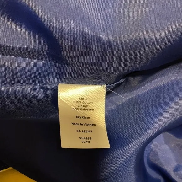 TALBOTS MULTICOLORED STRIPED SKIRT