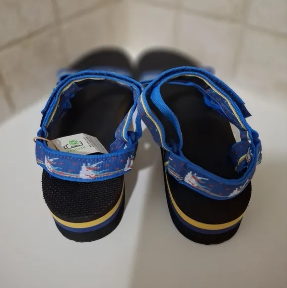 Teva Unicorn Flatform Sandals Size 10