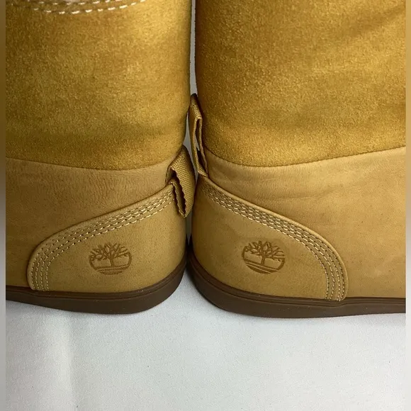Timberland Dausette Fleece Fold Down Boots Size 8.5