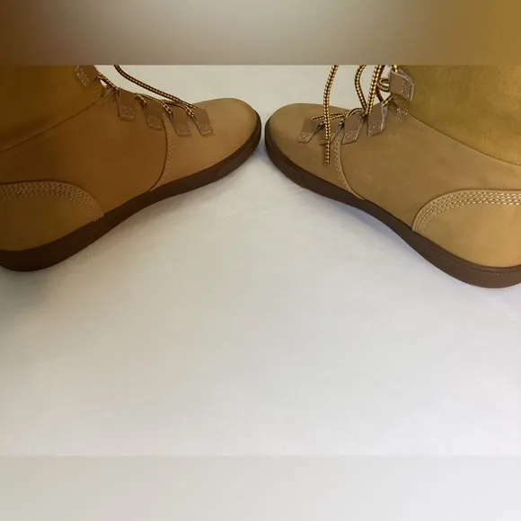 Timberland Dausette Fleece Fold Down Boots Size 8.5