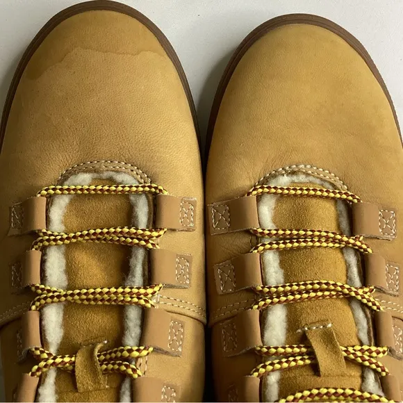 Timberland Dausette Fleece Fold Down Boots Size 8.5