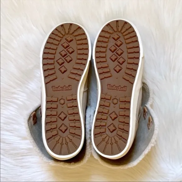 Timberland Dausette Fleece Fold Down Taupe Boots
