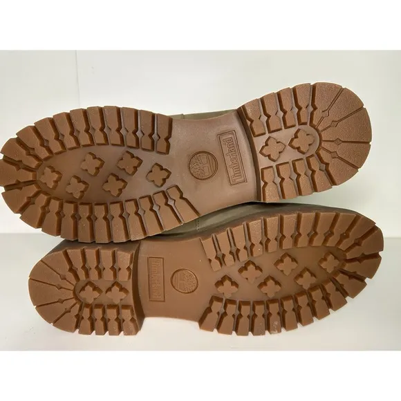 Timberland,  Jayne WP Teddy Fleece Fold Down Boots, Light Brown Nubuck, Size 8.5