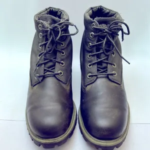 Timberland Men’s Boots size 9 US Brown Camo Soles 6662B / 3340