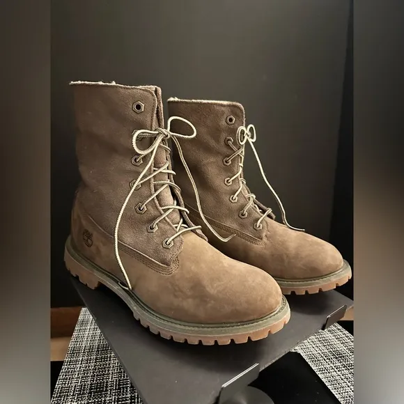 Timberland Teddy’s Fleece Fold Down Boots Women’s