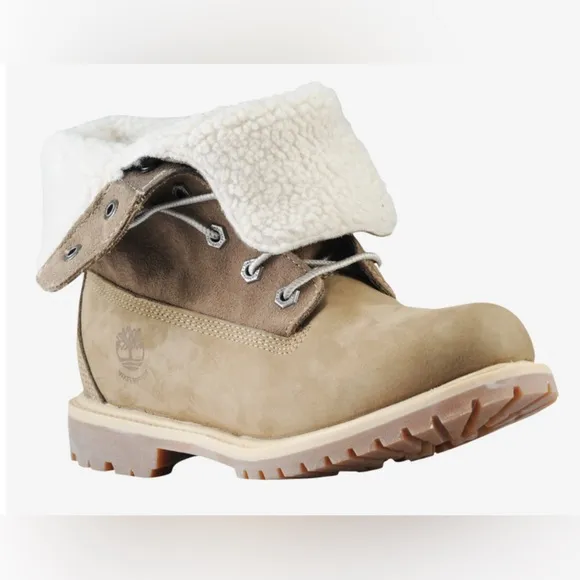 Timberland Teddy’s Fleece Fold Down Boots Women’s