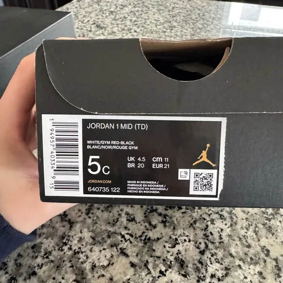Toddler Nike Jordan 1 Mid
