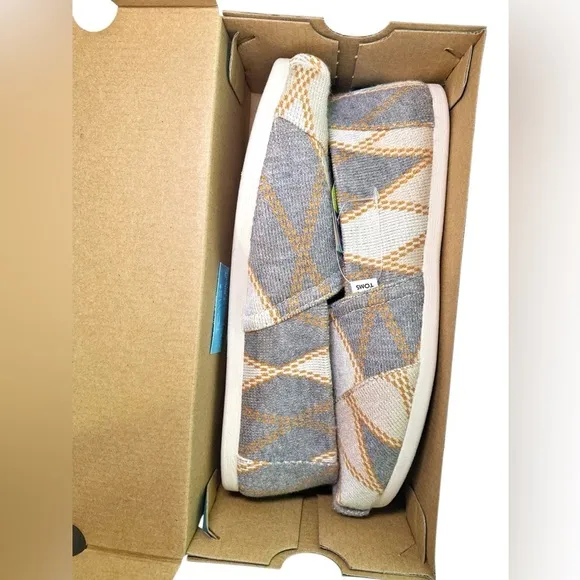 TOMS Alpargata Shadow Argyle Knit Loafers