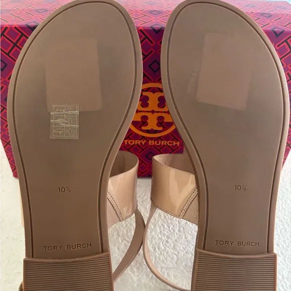 Tory Burch Benton 2 FlatThong Sandals NWT