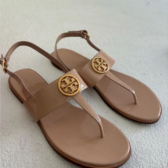Tory Burch Benton 2 FlatThong Sandals NWT