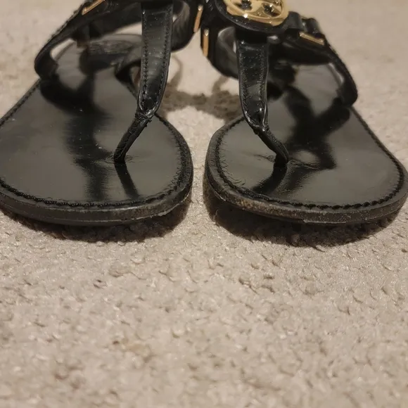 Tory Burch Cassia Thong Sandal Black Size 7