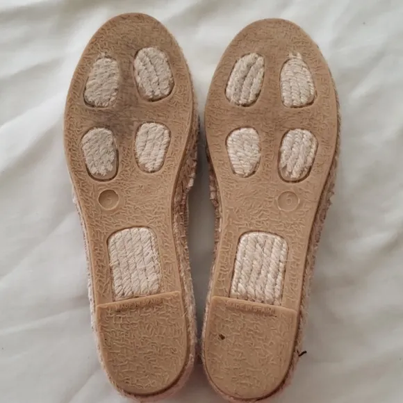 Tory Burch Cavas Flat Espadrilles - Size 5