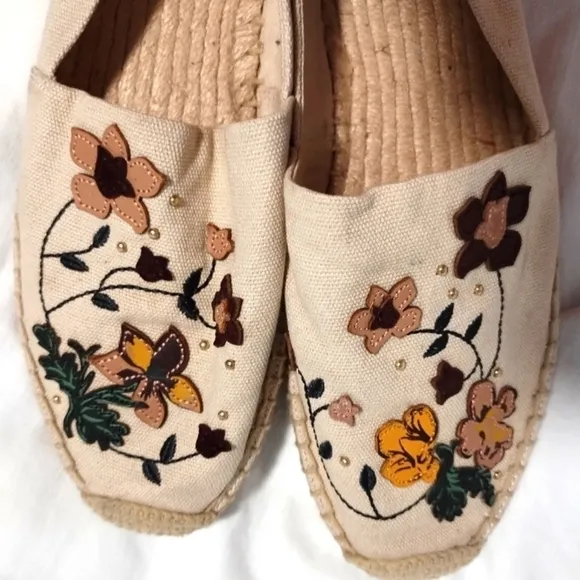 Tory Burch Floral flat Espadrilles