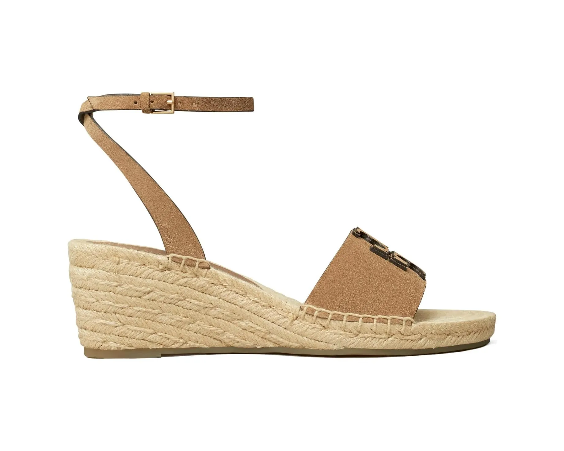 TORY BURCH INES ESPADRILLE WEDGE HEEL SANDALS