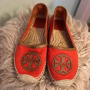 Tory Burch Ladies 6M Angus Flat Espadrille Slip On