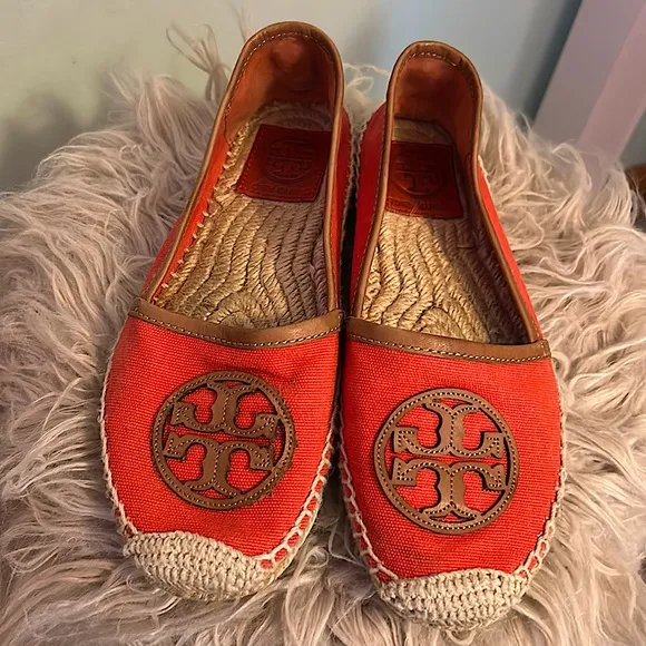 Tory Burch Ladies 6M Angus Flat Espadrille Slip On