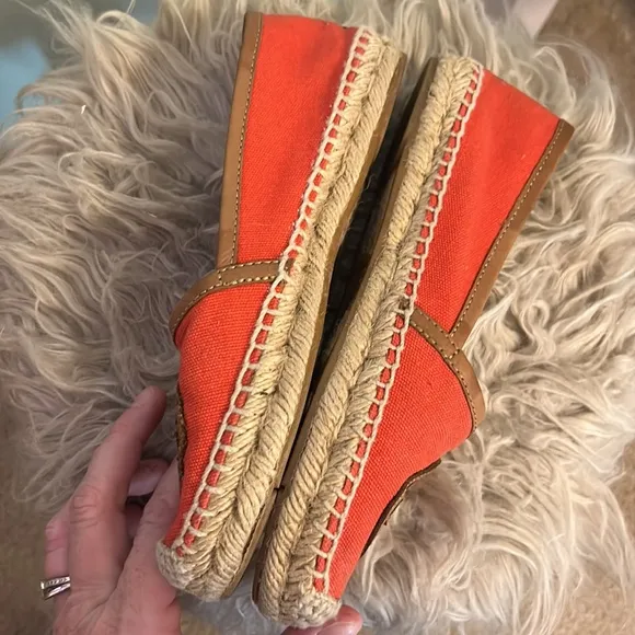 Tory Burch Ladies 6M Angus Flat Espadrille Slip On