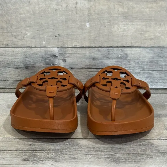 TORY BURCH MILLER CLOUD WOMENS SANDALS - MIELE / MIELE  SIZE - 7 .US