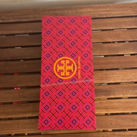 Tory Burch  Minnie Travel Ballet Audrey Blue Women Size 9.5