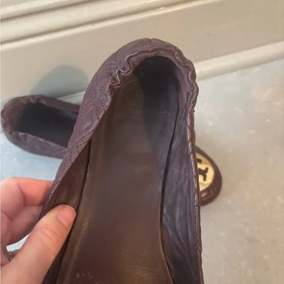 Tory Burch Quilted Minnie Travel Ballet Flats