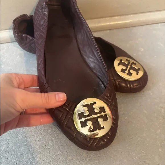 Tory Burch Quilted Minnie Travel Ballet Flats