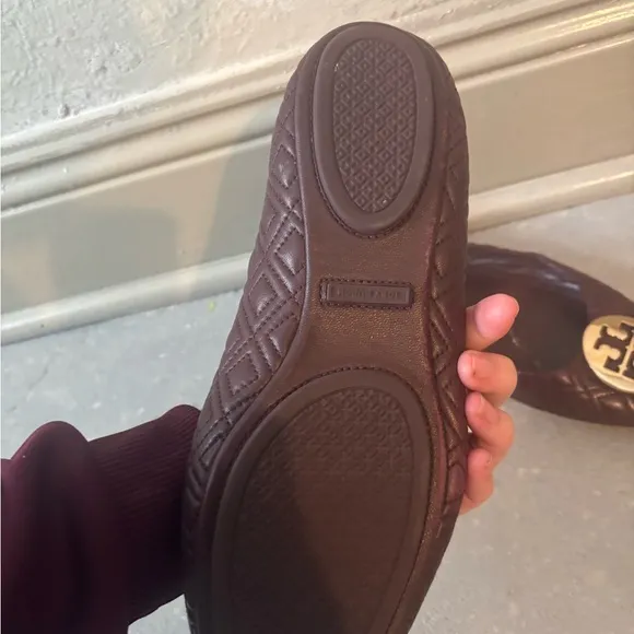 Tory Burch Quilted Minnie Travel Ballet Flats