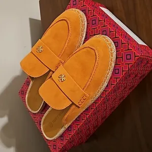 Tory Burch - Seaside suede mule espadrilles - 8.5