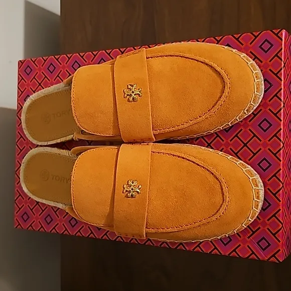 Tory Burch - Seaside suede mule espadrilles - 8.5