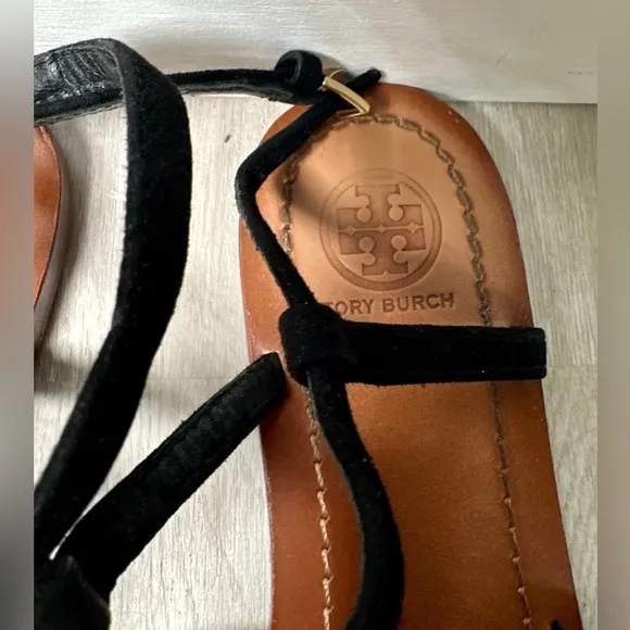 Tory Burch T Logo Thong Sandals 7.5