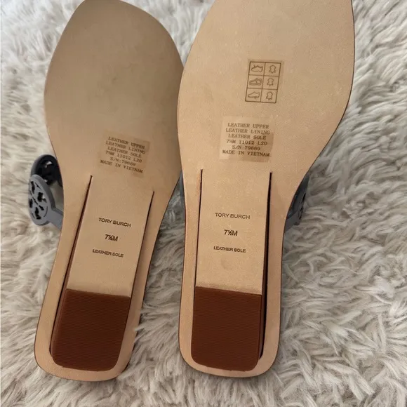 Tory Burch Tiny Miller Thong Sandals cloud blue