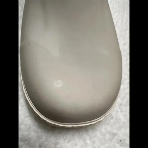 Tretorn Vinter Women’s Size 42 Mayte White Fleece Lined Rain Boots Wellies