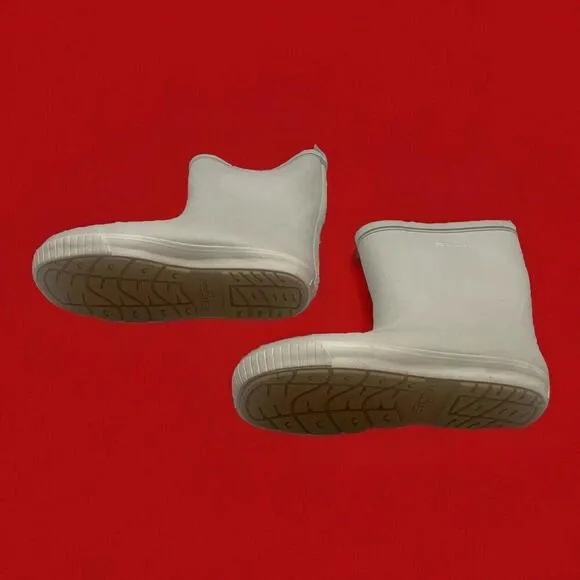 Tretorn Vinter Women’s Size 42 Mayte White Fleece Lined Rain Boots Wellies