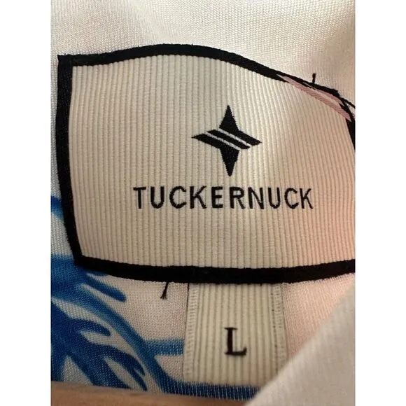 TUCKERNUCK Bahama Botanical Colette Dress Size Large NEW Beachy Resortwear