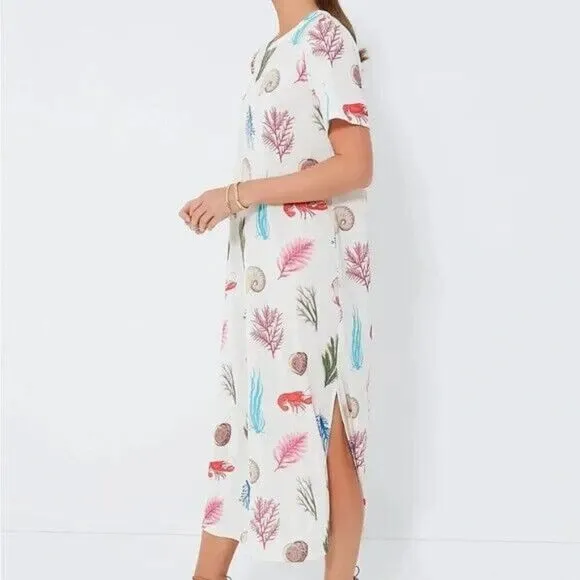 TUCKERNUCK Bahama Botanical Colette Dress Size Large NEW Beachy Resortwear