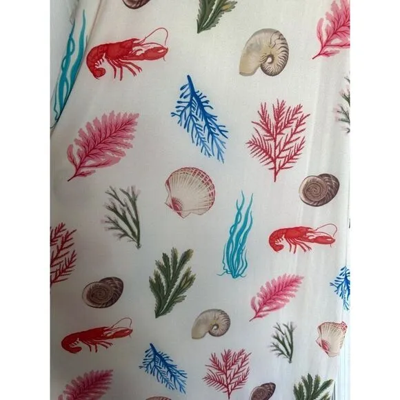 TUCKERNUCK Bahama Botanical Colette Dress Size Large NEW Beachy Resortwear