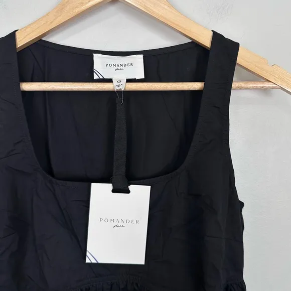 TUCKERNUCK Black Sleeveless Porto Dress