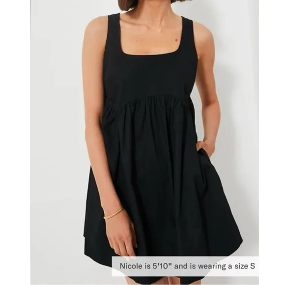 TUCKERNUCK Black Sleeveless Porto Dress