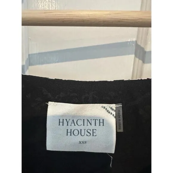Tuckernuck Hyacinth House Sabrina Square Neck Midi Dress NWT XXS 2XS