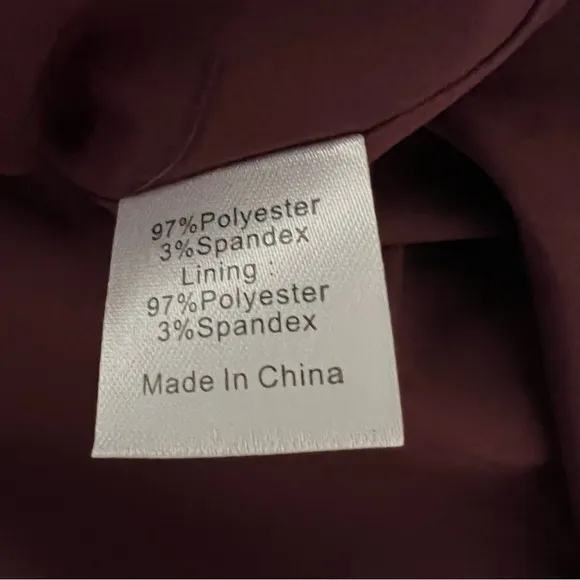 Tuckernuck Long sleeve griffiths a line dress Ladies xxl Merlot and sky blue