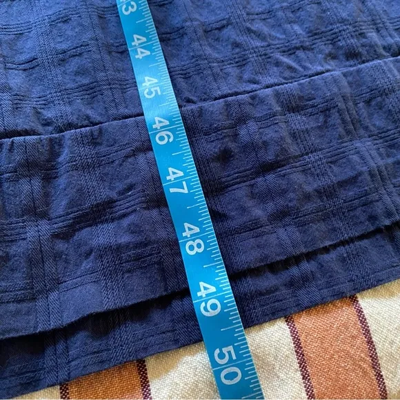 Tuckernuck Pomander Place Navy Blue Carolina Caftan Midi Dress