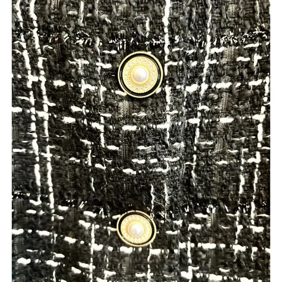 TUCKERNUCK Pomander Place NWT Black Tweed Stacie Dress NWT Size XL