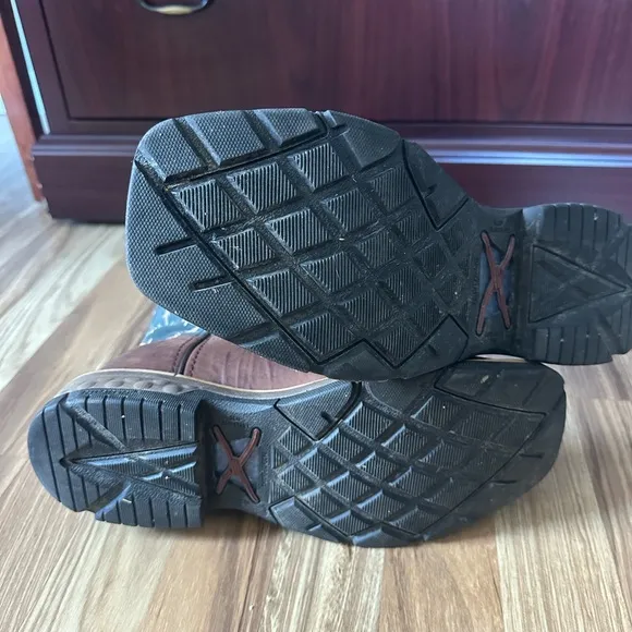 Twisted X Cell Stretch Wide Square Toe Work Boots 8.5 D