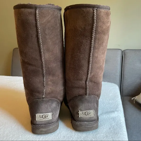 UGG Australia Classic Tall Brown Boots.  Size 7