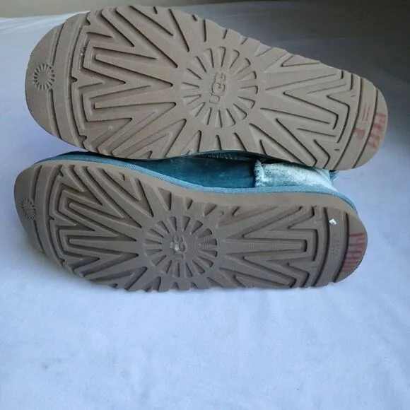 Ugg Boots Mini Atlantic Classic Velvet Shearling Cozy Comfort Slip‎ On Preppy